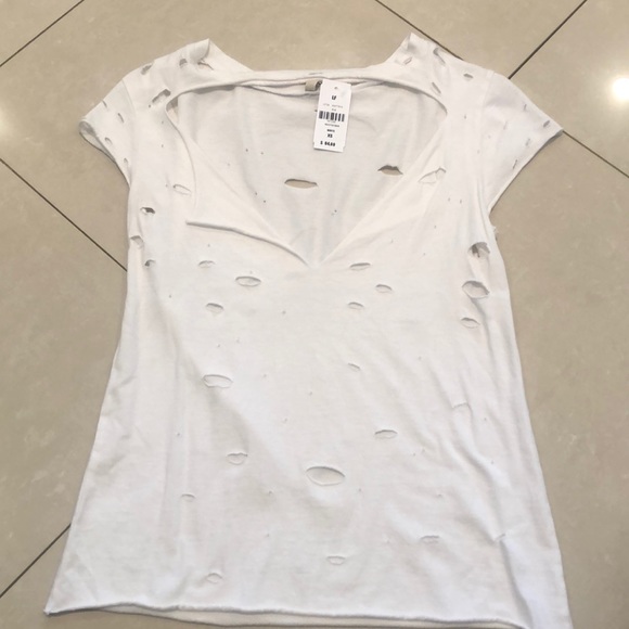 LF Tops - LF distressed t shirt